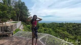 He lured me with his big motorbike and camera, then fucked me in missionary POV