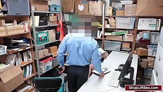 lp officer fucks carolinas pussy hard at work