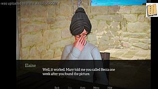 My new family episode 117 in a cartoon anime style