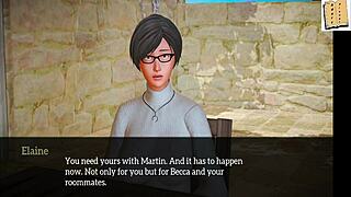 My new family episode 117 in a cartoon anime style