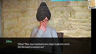 My new family episode 117 in a cartoon anime style