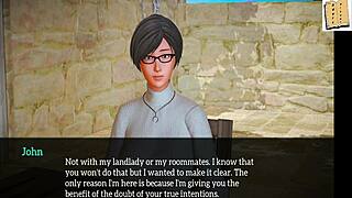 My new family episode 117 in a cartoon anime style