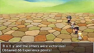 Forming harem with big-breasted virgins in rpg