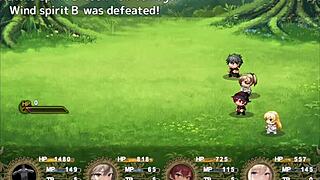 Forming harem with big-breasted virgins in rpg