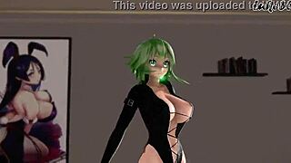 i love watching gumi vocaloid in hentai mmd scenes