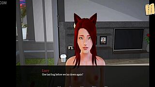 In my new family, redhead with big ass explores erotic adventures.