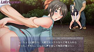 Hiroto Creampies Wife Outdoors