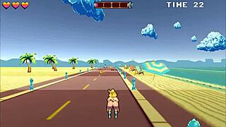 roller babe hentai game pornplay ep 1 public creampie and 69 at the beach 😍