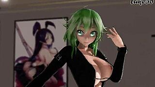 i love watching gumi vocaloid in hentai mmd scenes