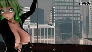i love watching gumi vocaloid in hentai mmd scenes