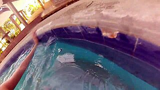 Teen Gabriela Sex In Pool With Big Ass