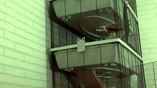 Horny piss play on my sofa