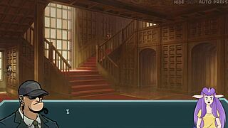 Star Chanel getting Lara from behind in part 94.