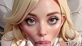 Secretly Sucking Stepdad's Monster Cock in Spanish AI-Generated Video