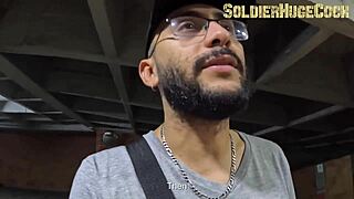 I Fuck a Brunette Fan Who Invites Me Home and Begs for Creampie Without Condom in Humiliating Sloppy Cowgirl Session