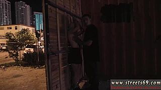 what’s up with this german outdoor domination on poor goldie with glasses?