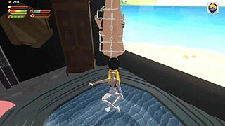 So, this femdom vampire just owns me in a wild pool pov scene.