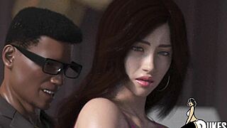 Puerto Rican bitch jerks my huge dick