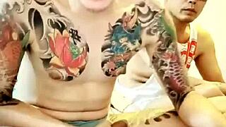 gay guy enjoys rough morning fuck in bed