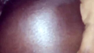 Big booty ebony begs for bbc backshots