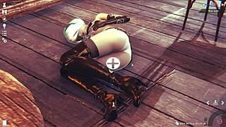 this 3d simulation girl is so hot in japanese anime