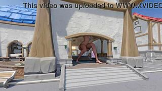 Mercy Grows Huge in Blizzard World!