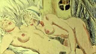 I’m Obsessed With These Vintage Erotic Drawings, Pure Retro Cartoon Heat!