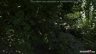 german scout catches big tits teen anissa cheating on bf during outdoor street casting fuck