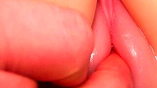 Stroke this pretty fuck doll's pussy.