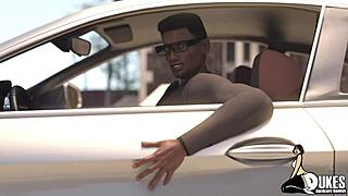 Puerto Rican bitch jerks my huge dick