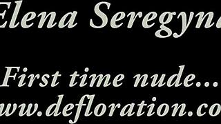 Hottest virgin massage, Elena Seregyna, feel my hands on you