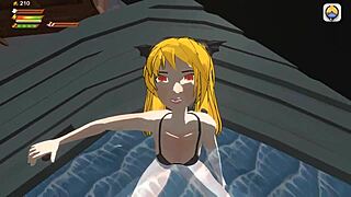 So, this femdom vampire just owns me in a wild pool pov scene.