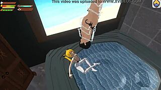 So, this femdom vampire just owns me in a wild pool pov scene.