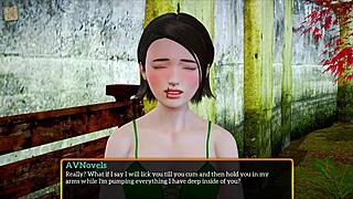 teen brunette with small tits in family series