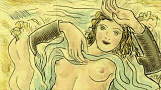 I’m Obsessed With These Vintage Erotic Drawings, Pure Retro Cartoon Heat!