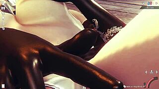 this 3d simulation girl is so hot in japanese anime