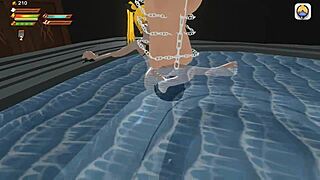 So, this femdom vampire just owns me in a wild pool pov scene.