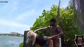 Busty granny Mandie McGraw's gilf cunt stuffed by Rome Major