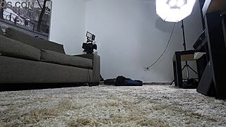 Chloe leone undergoes anal casting interview with assfucking