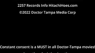 Hey, patient Blaire Celeste moans with Hitachi magic wand orgasms during medical exam at Hitachihoes.com! 😍