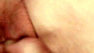 finger fucking a big bbw ass