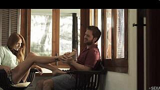 Sexart - Redhead Beauty Michelle H In Sensual Sex With Doggystyle, Creampie, Blowjob And Bent Over Positions