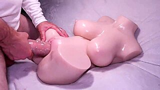 Massive Cock Slams Deep into Huge Tits Slut with Belly Bulge