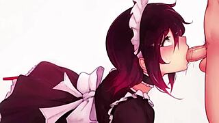 weiss dominates in rwby hentai joi femdom denial