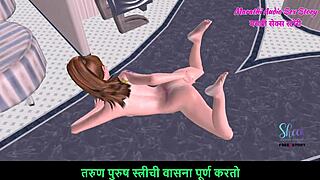 A beautiful teen 18+ girl lays on the floor fingering her ass and pussy