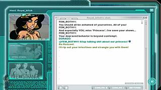 AKABURS STAR CHANNEL 34 PART NINE: PRINCESS CHAT WITH SEXY ANIME HENTAI!