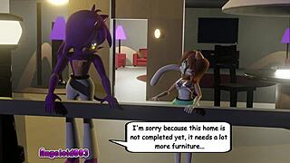 Angeloid003 Experiences A Night Of Vore Pleasure With An Old Furry Character In 3D Cartoon