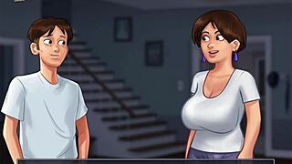 Summertime Saga Chapter 203 in Cartoon Anime Style