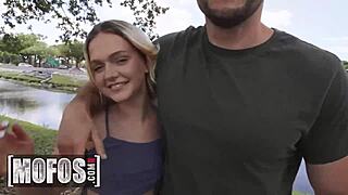 Watch Jmac Roughly Pound All-Natural Goddess Babe Joey White With His Super Long Stiff Dick On Mofos