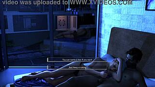 Blowjob with Best Friend in Animated 3D Game. Video Comedy Commentary Adds Wild Humor